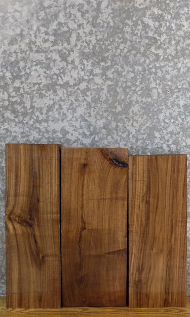 3- Rustic Black Walnut Kiln Dried Craft Pack/Lumber Boards 11138-11140